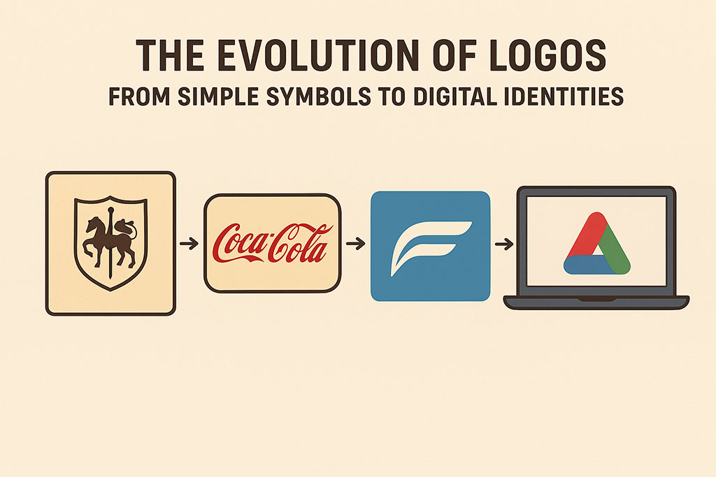 The Evolution of Logos: From Simple Symbols to Digital Identities