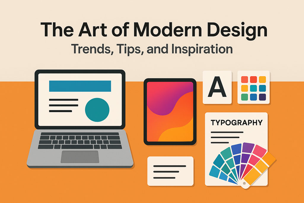 The Art of Modern Design: Trends, Tips, and Inspiration